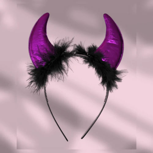 Diadema Diablito violeta