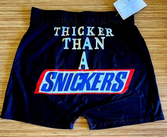 Pantaloneta Snickers Negro