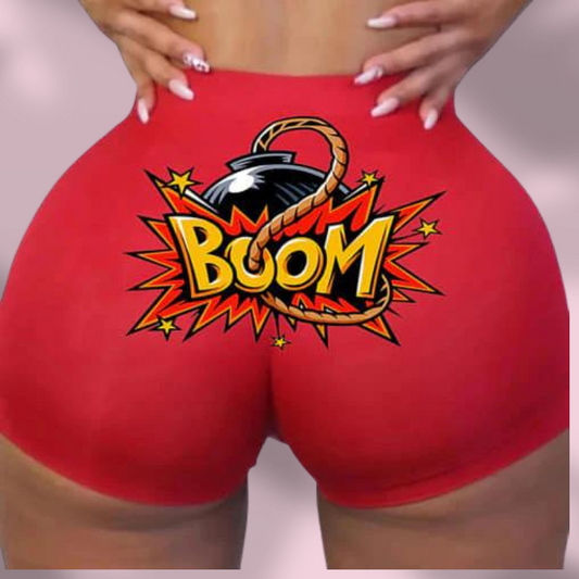 Pantalón Corto Boom Rojo